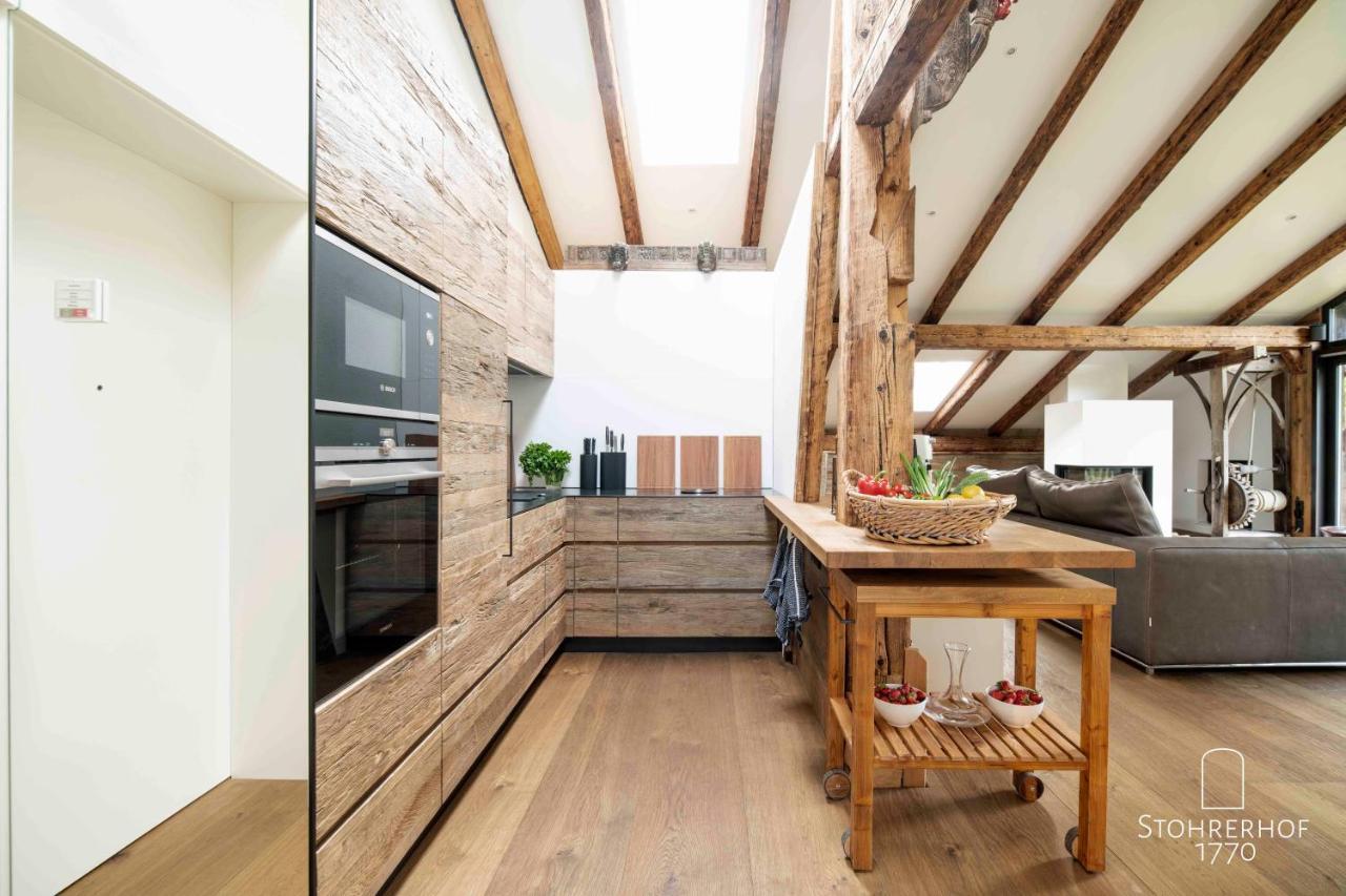 5 Sterne Penthouse-Loft Gut Stohrerhof Bis 4 Personen Dießen am Ammersee מראה חיצוני תמונה