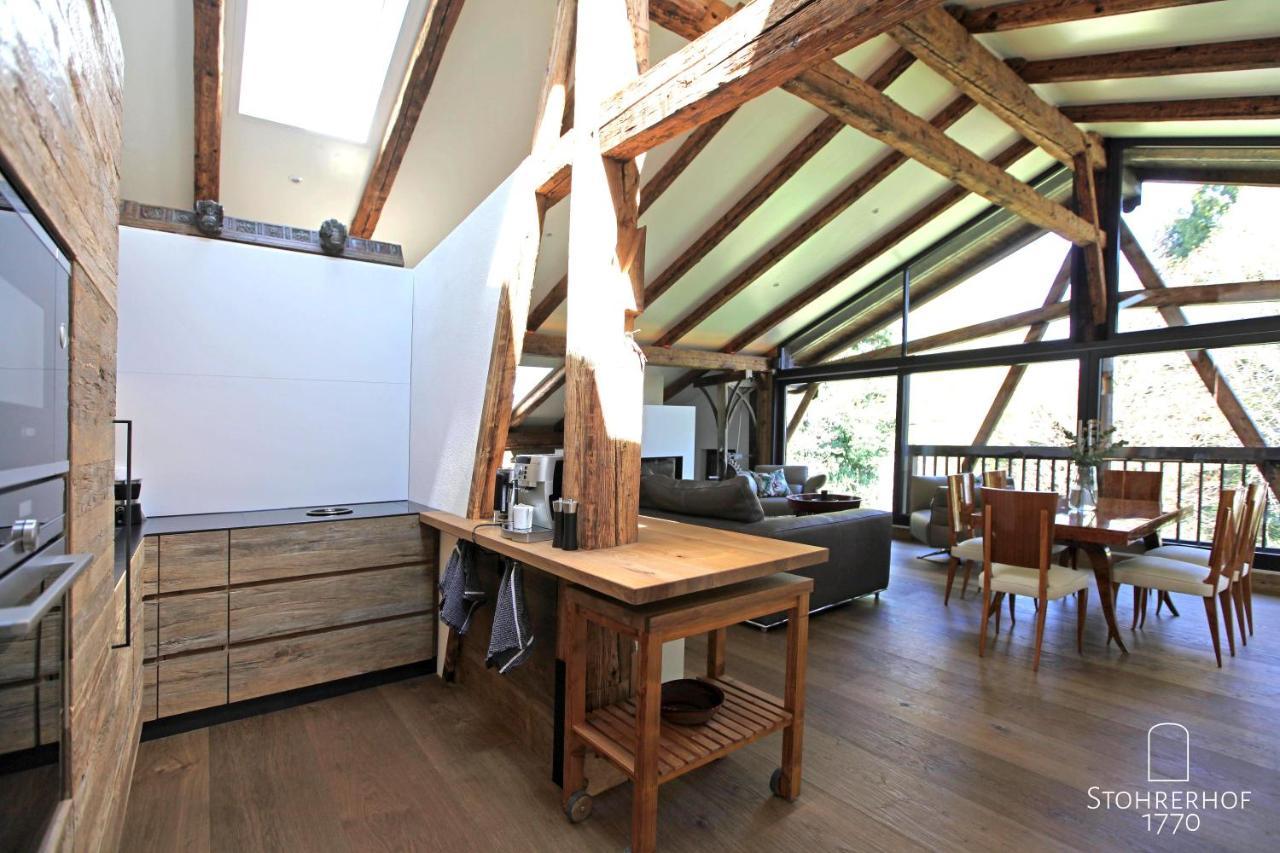 5 Sterne Penthouse-Loft Gut Stohrerhof Bis 4 Personen Dießen am Ammersee מראה חיצוני תמונה