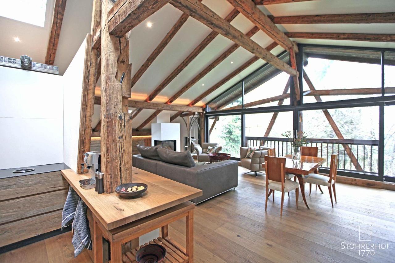 5 Sterne Penthouse-Loft Gut Stohrerhof Bis 4 Personen Dießen am Ammersee מראה חיצוני תמונה